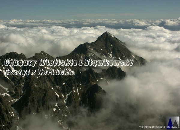 Granaty Wielickie i Sławkowski Szczyt z Gerlacha